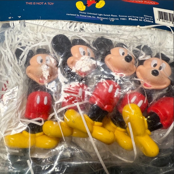 Disney Mickey Unlimited Figural String Lights 2 Sets New In Packages - Picture 11 of 12